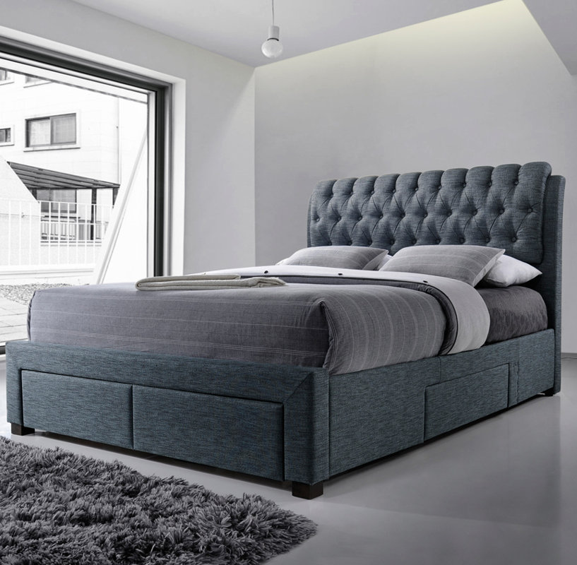Home Loft Concept Belerda Upholstered Storage Bed Frame & Reviews